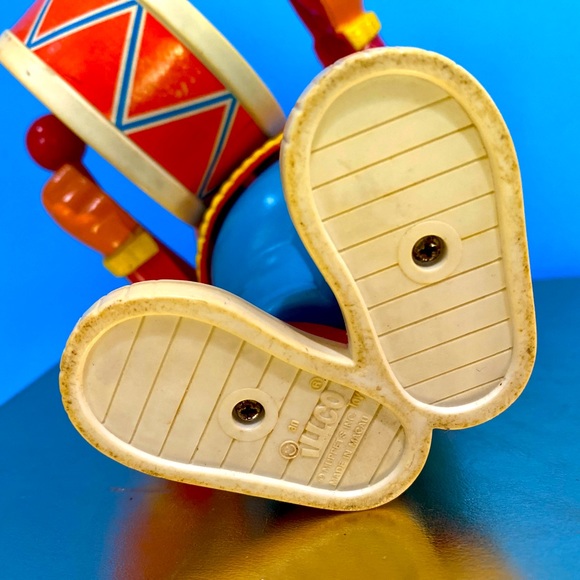 SESAME STREET VINTAGE ERNIE WIND UP DRUMMER TOY BY ILLCO JIM HENSON MUPPETS 7” - Picture 15 of 16